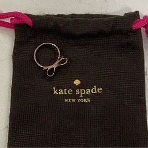 Kate Spade Bow Ring- Rose Gold 6